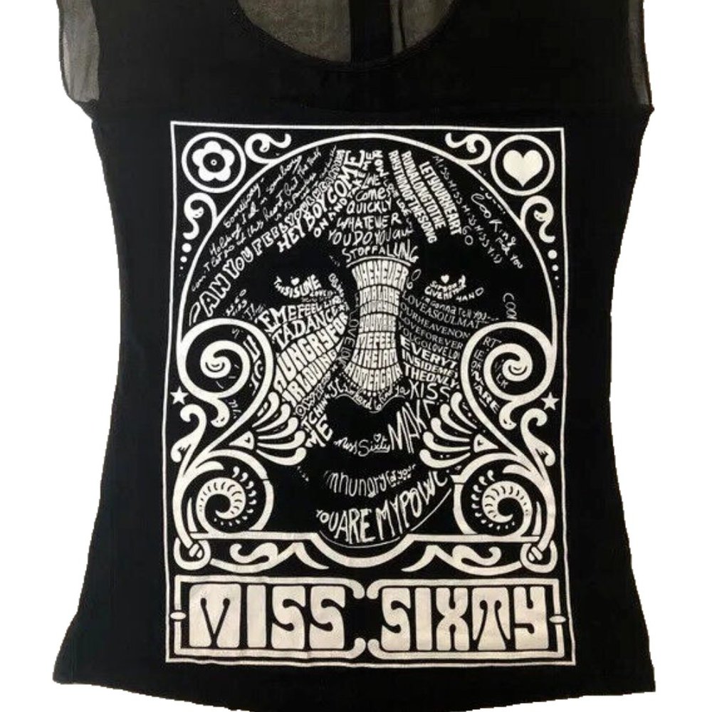 Archive Miss Sixty Topsz XS Black Color Italy
